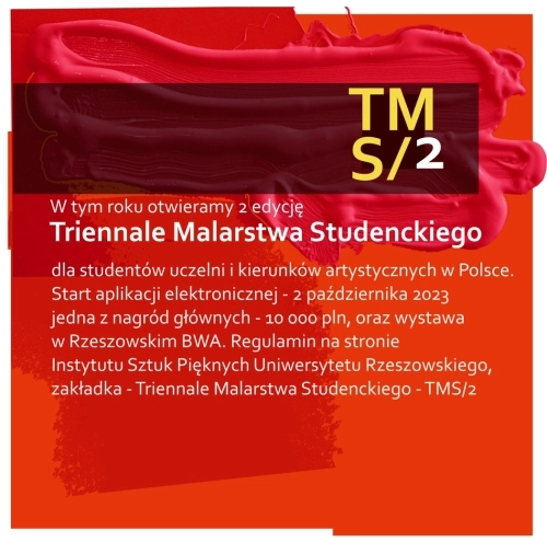 TRIENNALE MALARSTWA STUDENCKIEGO | TMS/2